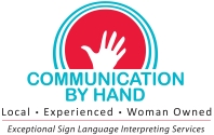 Communication By Hand Logo