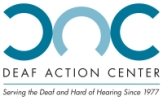 Deaf Action Center (DAC) Logo
